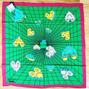 New Auth Boutique Moschino Silk Scarf